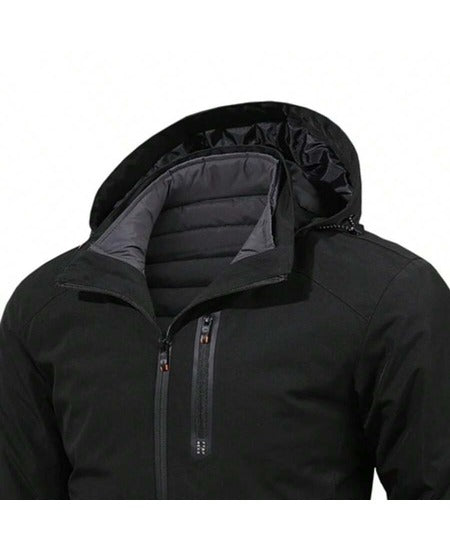 SWISSWELL Men's Coat Detachable Lining Thick Warm Casual Jacket-ZPK010362|Swisswell