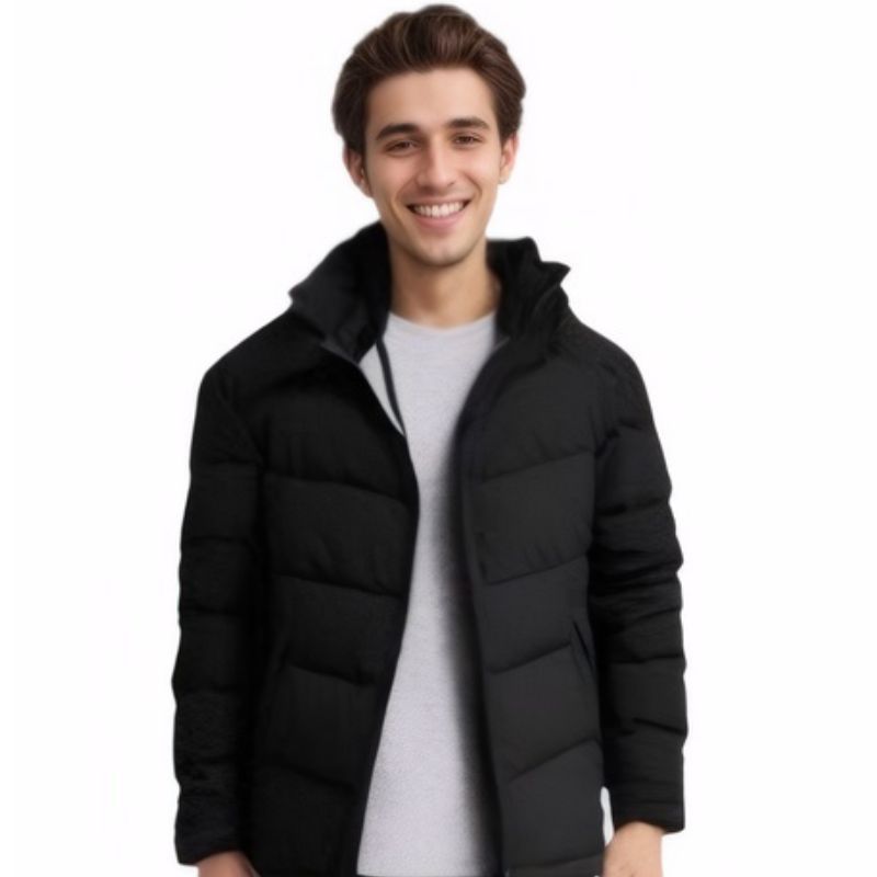 Swisswell Men's Seam-Sealed Puffy Long Sleeve with pocket Outdoor Jacket -SH-M-1118|Swisswell