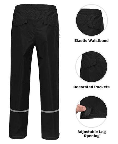 SWISSWELL Kids Gear Waterproof Rain Suit Hooded Jacket and Pants Set-CUBRS03258|Swisswell