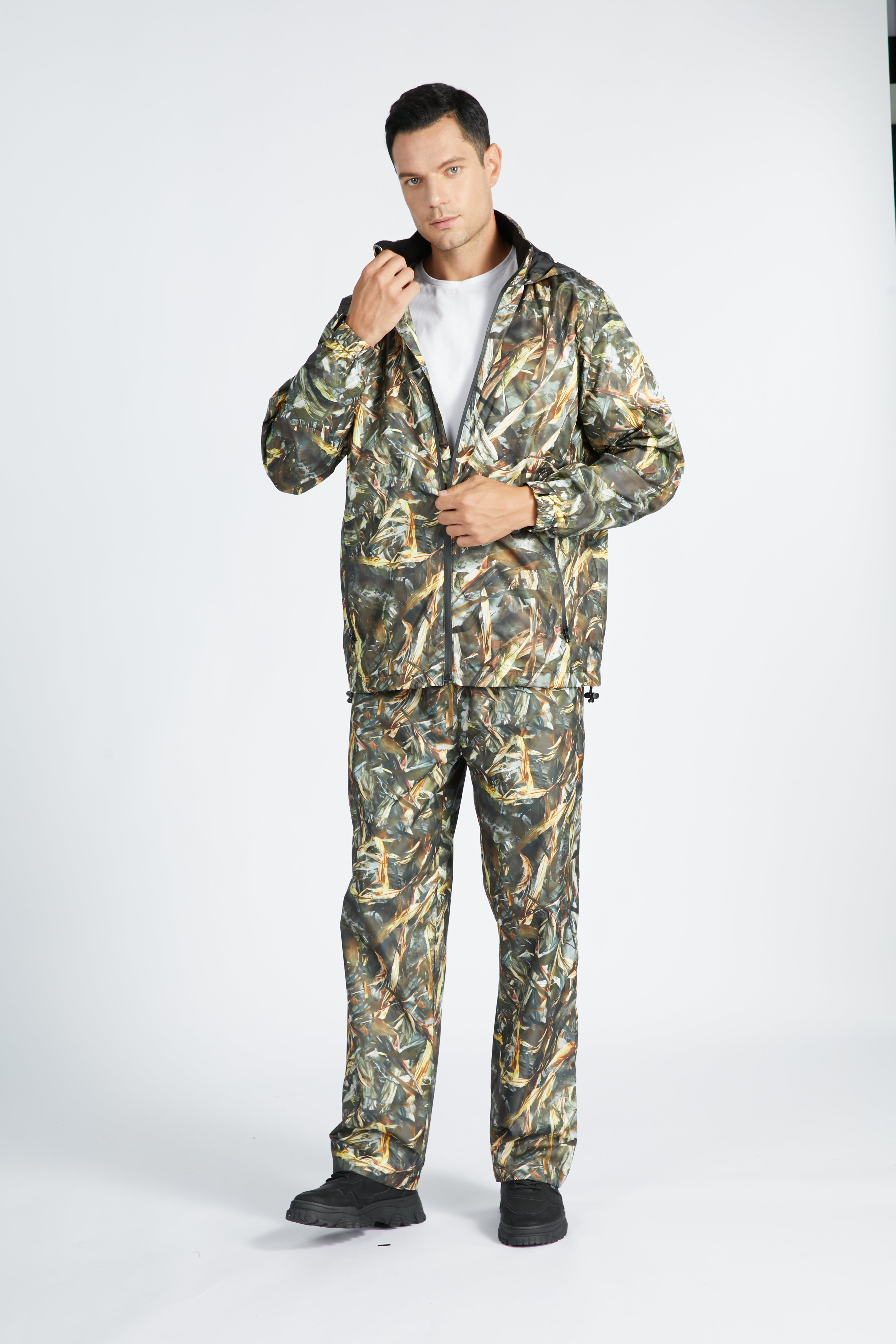 SWISSWELL Men's Lightweight Waterproof Raincoat Jacket- ZPK000806|Swisswell