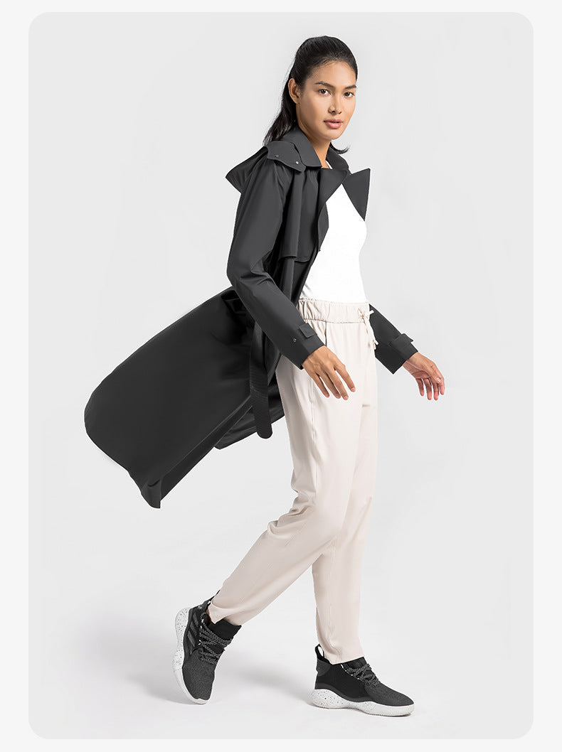 SWISSWELL Women's UV Protection Waterproof Windproof Vitality Trench Coat DWA014|Swisswell