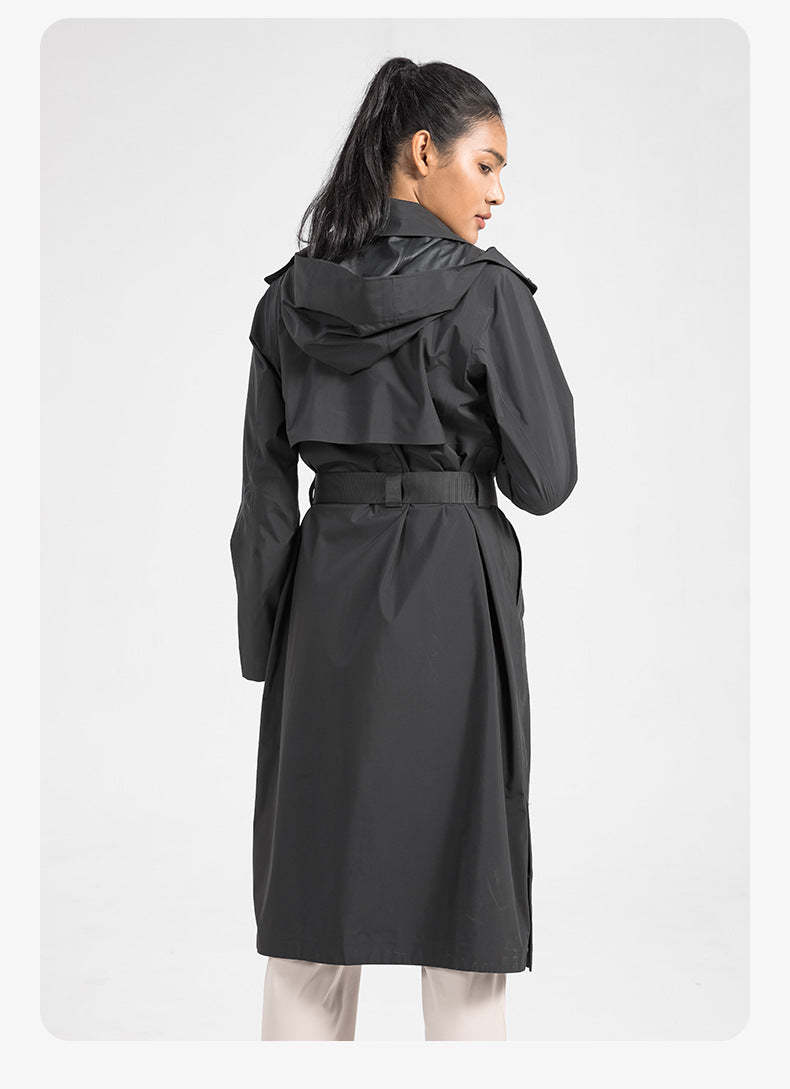 SWISSWELL Women's UV Protection Waterproof Windproof Vitality Trench Coat DWA014|Swisswell