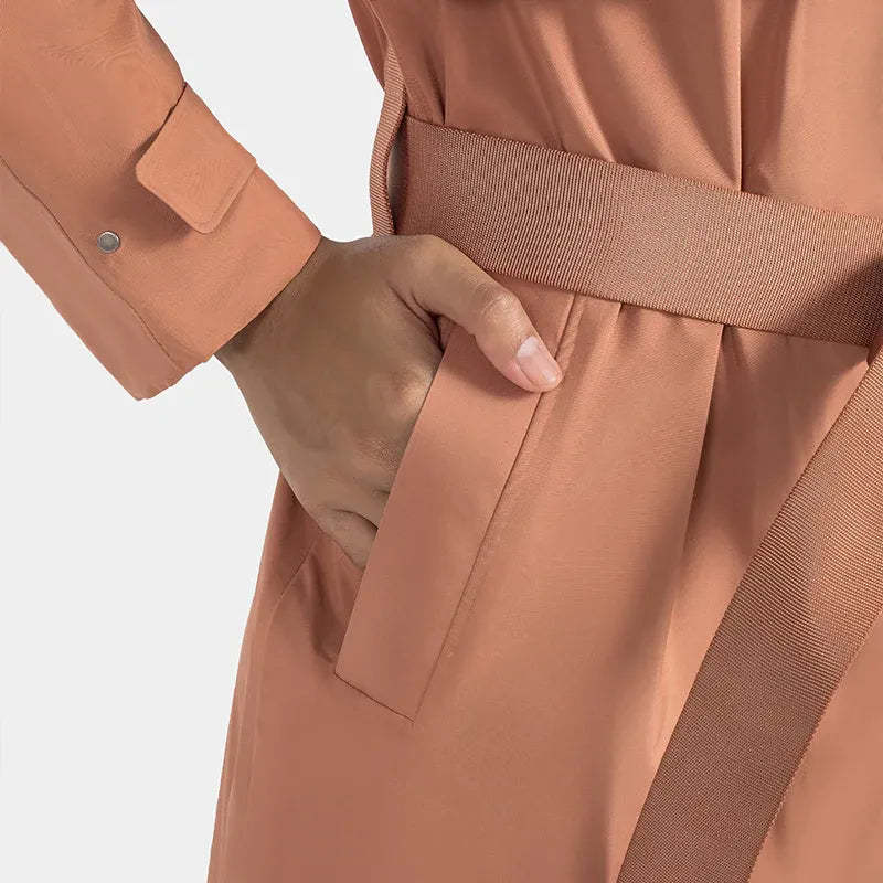 SWISSWELL Women's UV Protection Waterproof Windproof Vitality Trench Coat DWA014|Swisswell