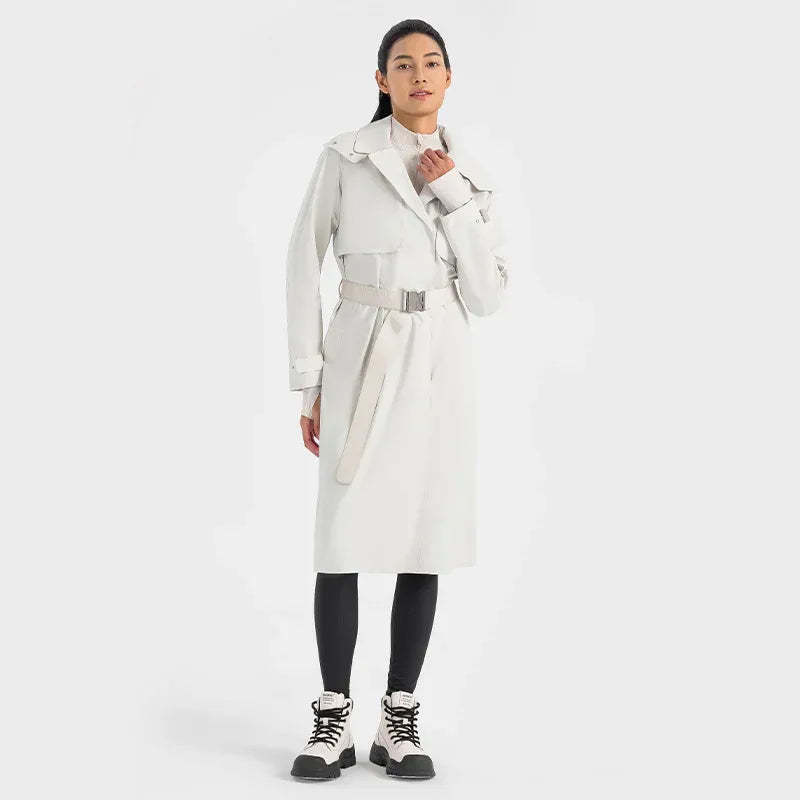 SWISSWELL Women's UV Protection Waterproof Windproof Vitality Trench Coat DWA014|Swisswell