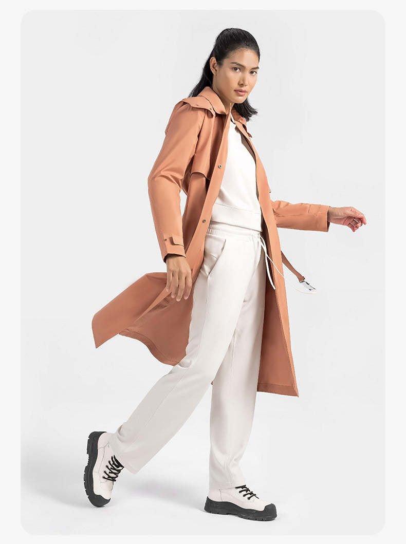 SWISSWELL Women's UV Protection Waterproof Windproof Vitality Trench Coat DWA014|Swisswell