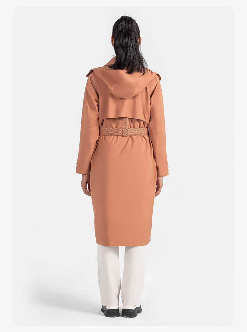 SWISSWELL Women's UV Protection Waterproof Windproof Vitality Trench Coat DWA014|Swisswell