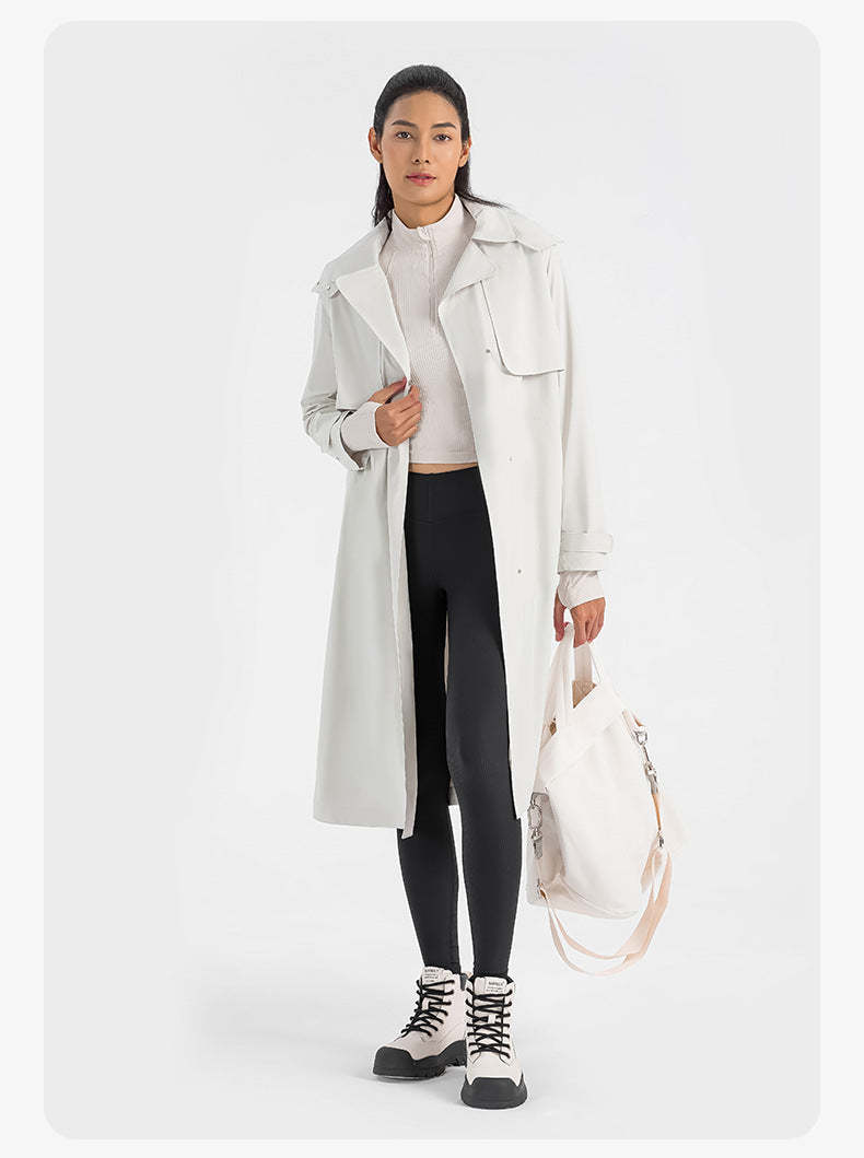 SWISSWELL Women's UV Protection Waterproof Windproof Vitality Trench Coat DWA014|Swisswell