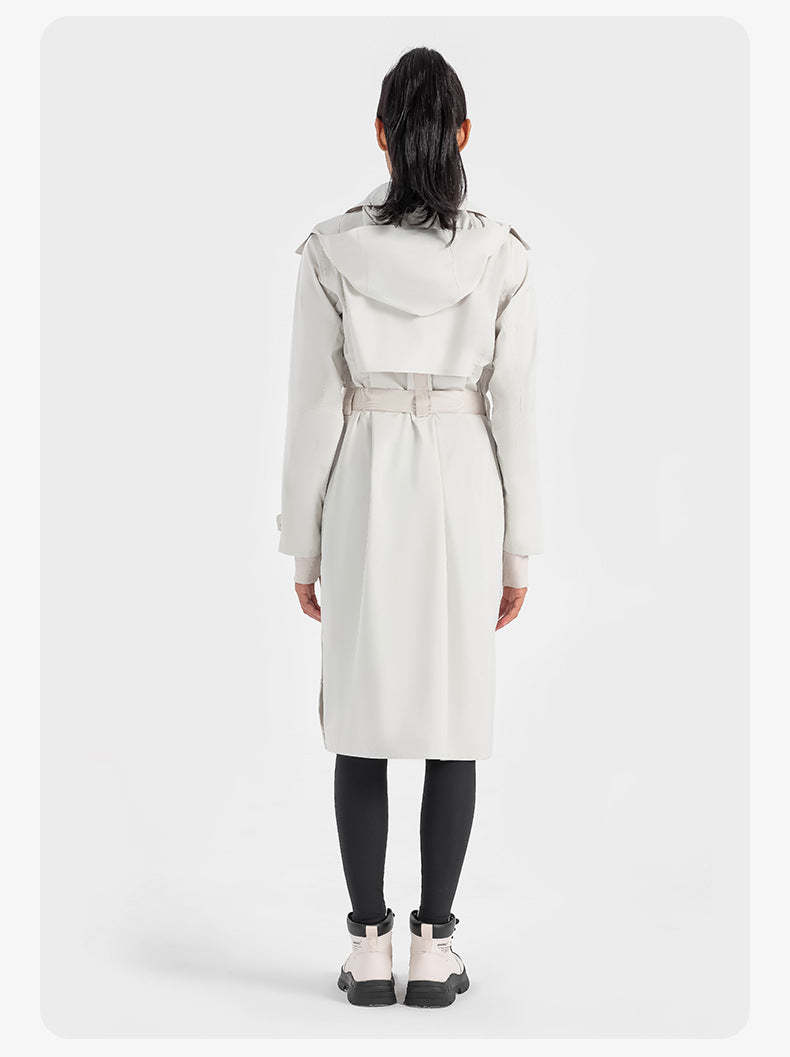 SWISSWELL Women's UV Protection Waterproof Windproof Vitality Trench Coat DWA014|Swisswell