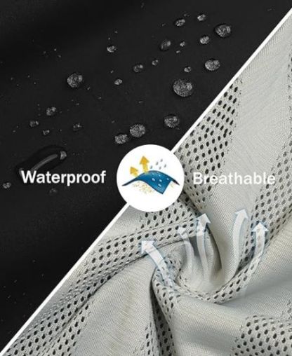 SWISSWELL Kids Gear Waterproof Rain Suit Hooded Jacket and Pants Set-CUBRS03258|Swisswell