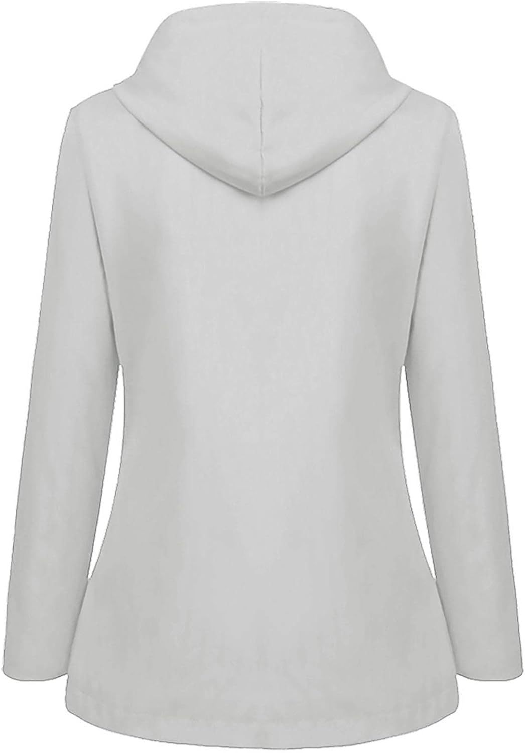 SWISSWELL Women Coat Solid Color Drawstring Windbreaker Hooded Jacket -ZPK006099|Swisswell