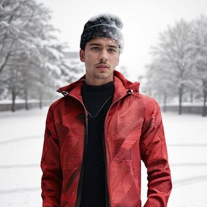 SWISSWELL Men's Striped Full Sports Waterproof Breathable Rain Jacket Windbreaker-ZPK010371|Swisswell