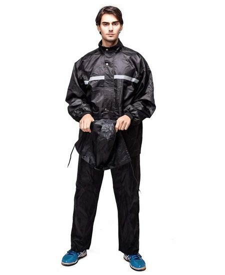 SWISSWELL Men's Waterproof Lightweight hooded Raincoat Set For Outwork -ARCC100037|Swisswell