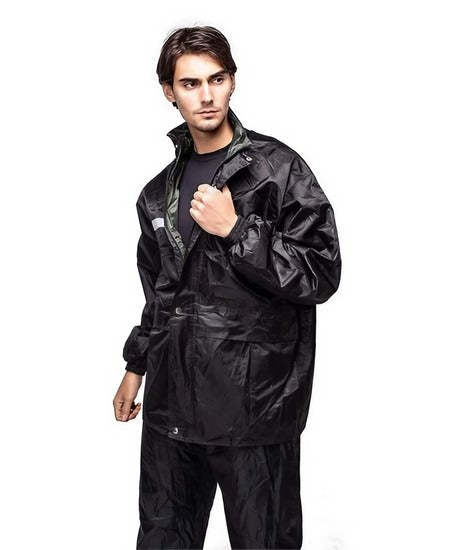 SWISSWELL Men's Waterproof Lightweight hooded Raincoat Set For Outwork -ARCC100037|Swisswell