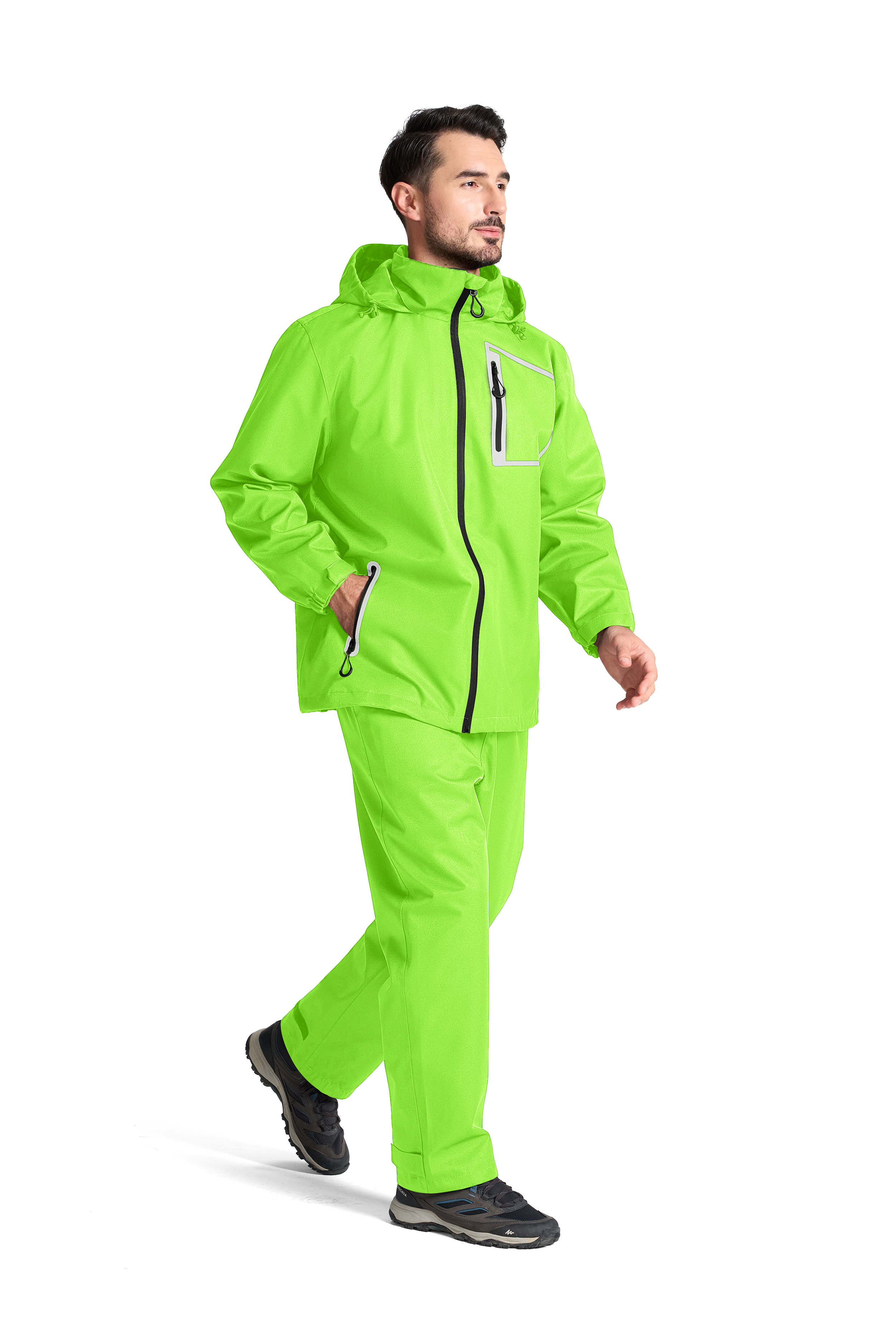 Men's Waterproof Rain Gear Outdoor Rainwear-CUMRS03412