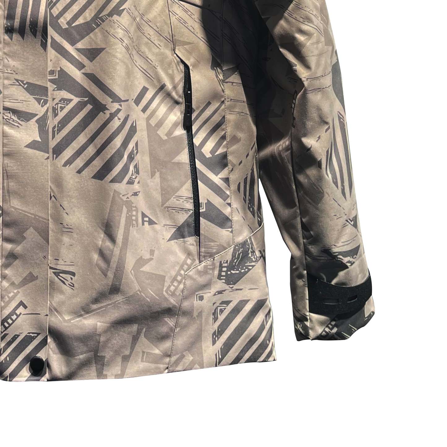 SWISSWELL Men's Seam-Sealed Overprint Hooded Waterproof skiing Jacket-SH-M-1123|Swisswell