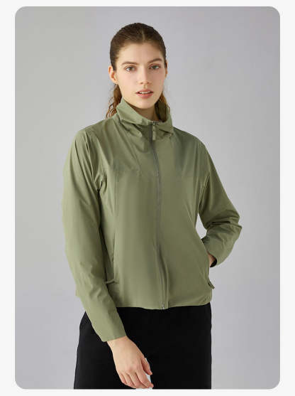 SWISSWELL Women Sports Jacket Windproof Waterproof Warm Breathable slim-fit Jacket DAW010|Swisswell