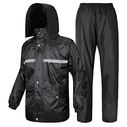 SWISSWELL Men's Waterproof Lightweight hooded Raincoat Set For Outwork -ARCC100037|Swisswell