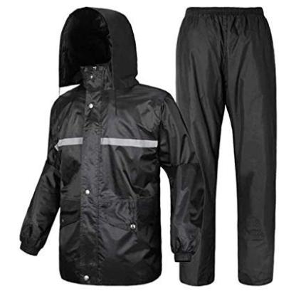 SWISSWELL Men's Waterproof Lightweight hooded Raincoat Set For Outwork -ARCC100037|Swisswell