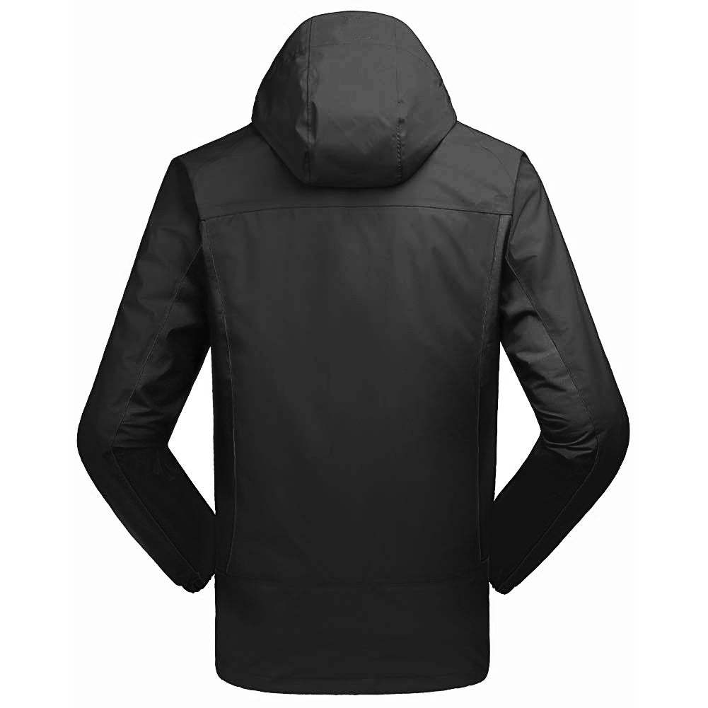 SWISSWELL Men's Windbreaker Jacket Lightweight Hooded Raincoat -ZPK006297|Swisswell