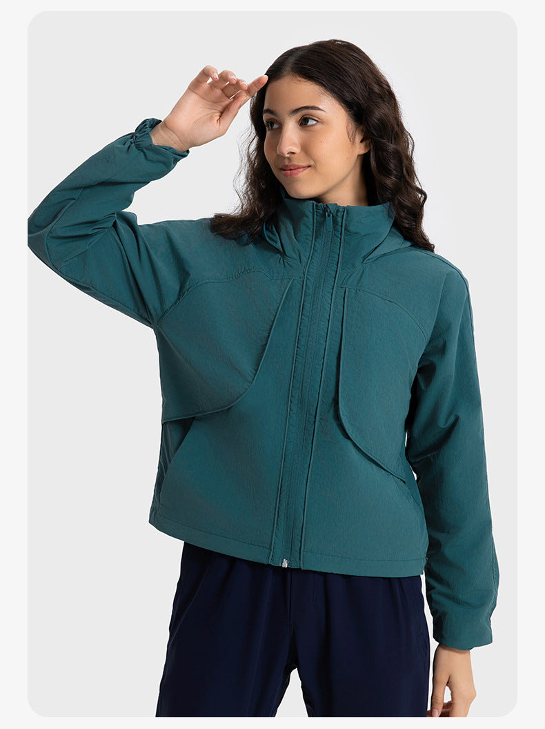 SWISSWELL Women Windproof Hooded Soft Shell Slim Fit Jacket DAW012|Swisswell