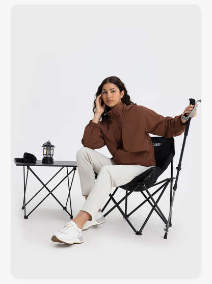 SWISSWELL Women Windproof Hooded Soft Shell Slim Fit Jacket DAW012|Swisswell