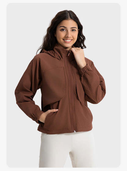 SWISSWELL Women Windproof Hooded Soft Shell Slim Fit Jacket DAW012|Swisswell