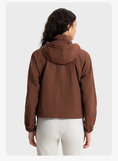 SWISSWELL Women Windproof Hooded Soft Shell Slim Fit Jacket DAW012|Swisswell