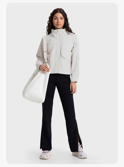 SWISSWELL Women Windproof Hooded Soft Shell Slim Fit Jacket DAW012|Swisswell