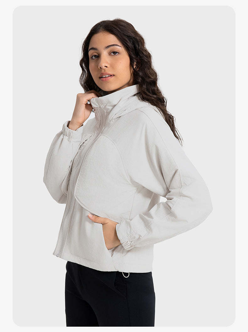 SWISSWELL Women Windproof Hooded Soft Shell Slim Fit Jacket DAW012|Swisswell