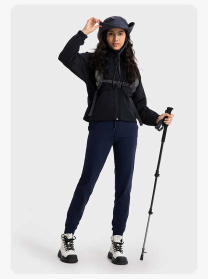 SWISSWELL Women Windproof Hooded Soft Shell Slim Fit Jacket DAW012|Swisswell