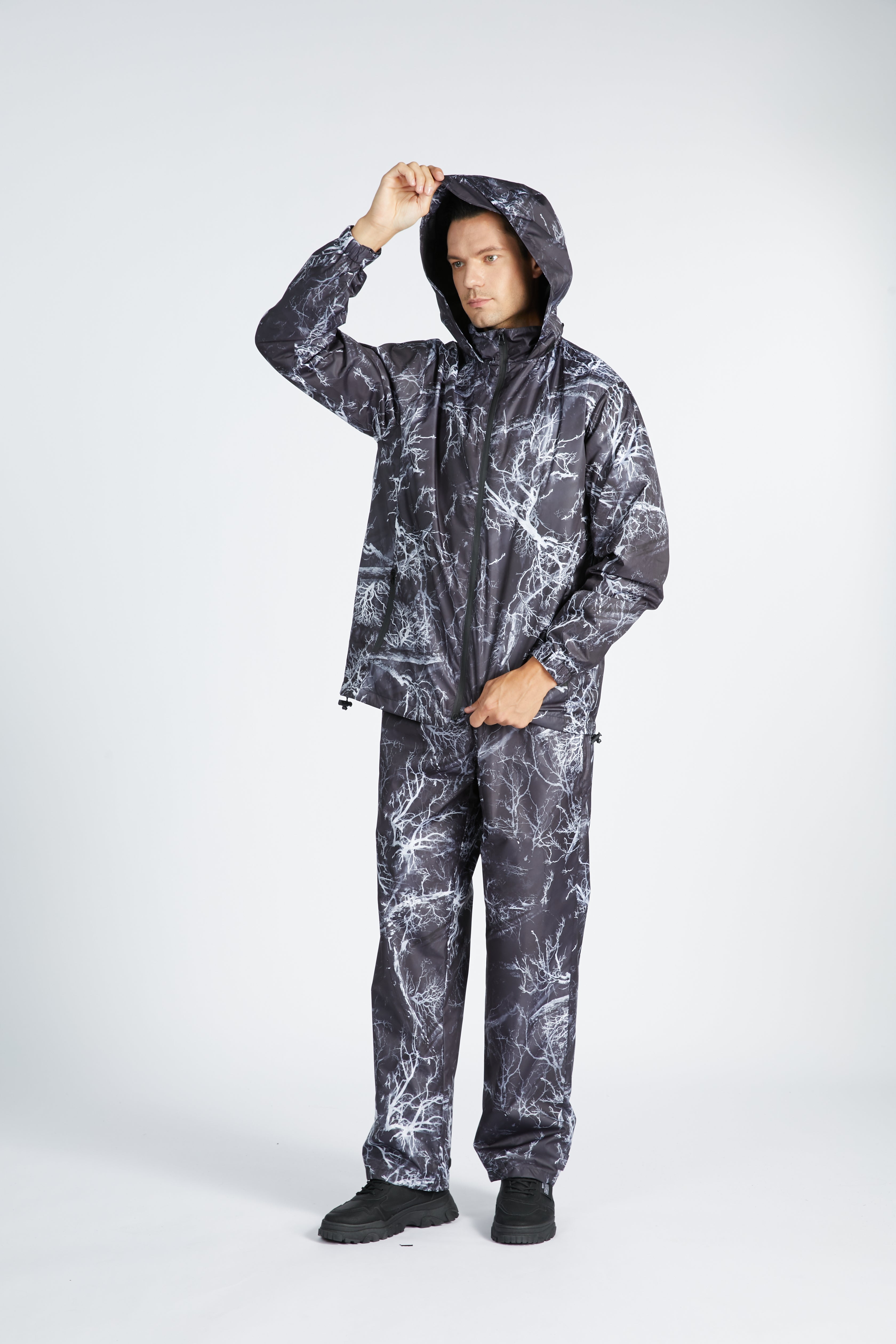 SWISSWELL Men's Lightweight Waterproof Raincoat Jacket- ZPK000806|Swisswell