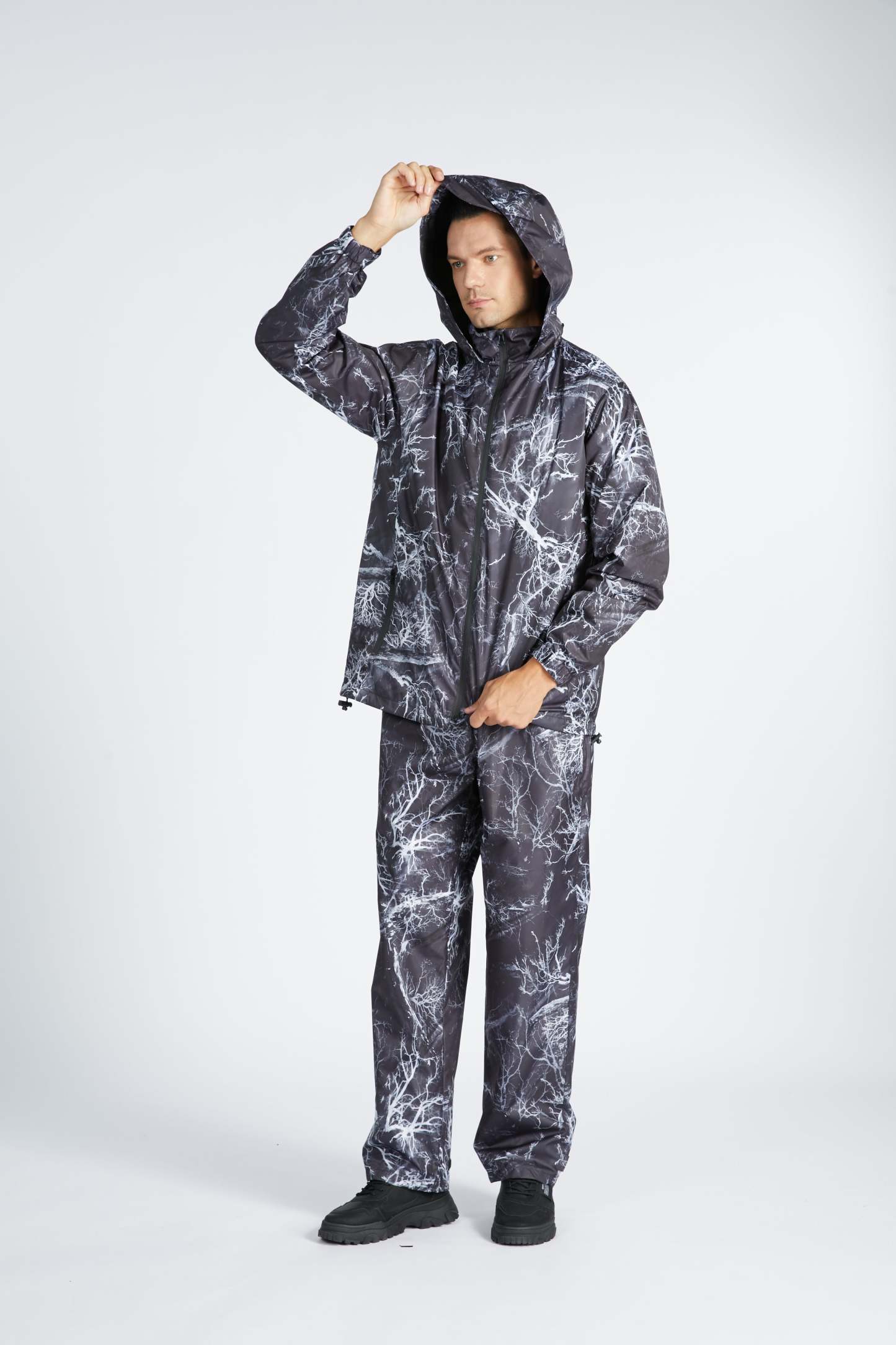 SWISSWELL Men's Lightweight Waterproof Raincoat Jacket- ZPK000806|Swisswell