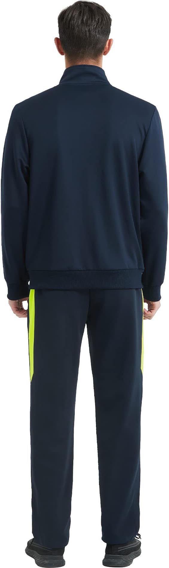 IGEEKWELL Men's Casual Track Suits Full Zip Hooded Sweatsuits Jogging Sports Tracksuit -CFMST00002|Swisswell