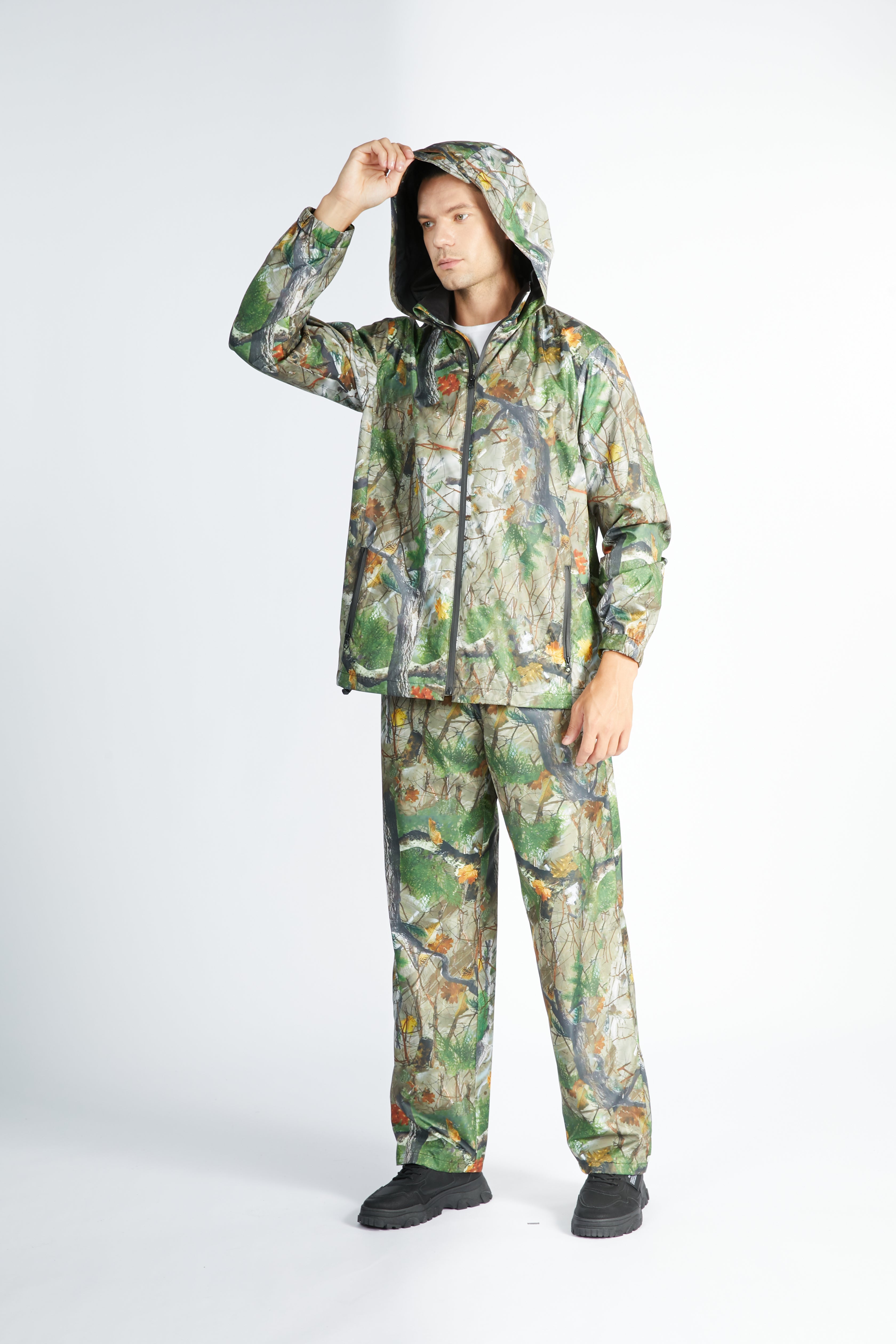 SWISSWELL Men's Lightweight Waterproof Raincoat Jacket- ZPK000806|Swisswell