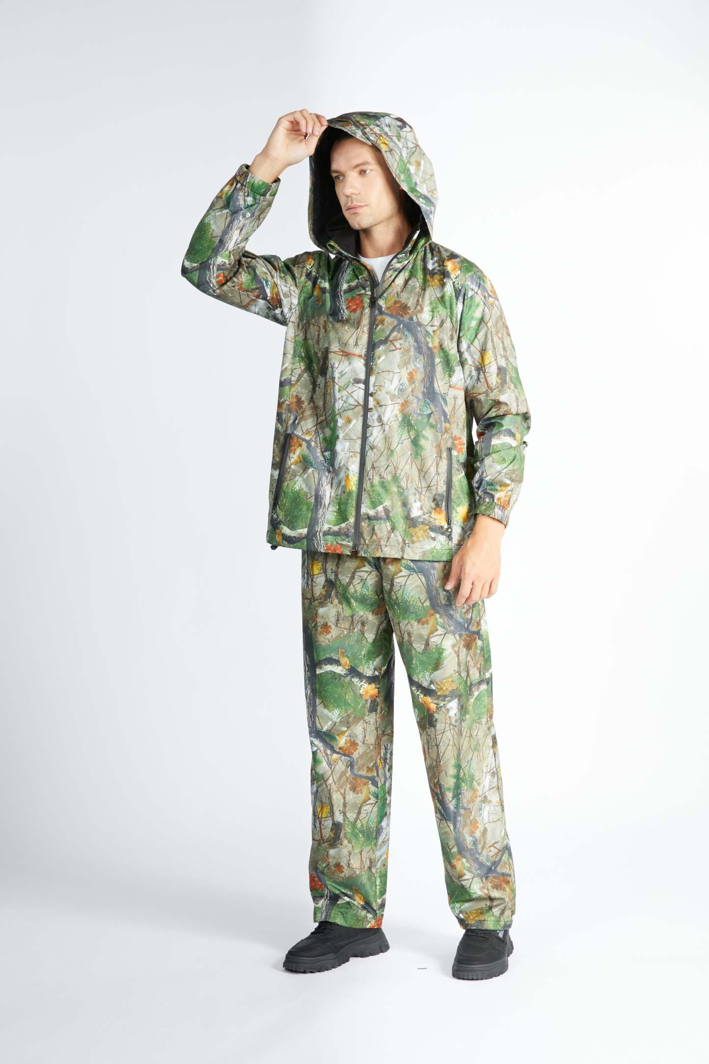 SWISSWELL Men's Lightweight Waterproof Raincoat Jacket- ZPK000806|Swisswell