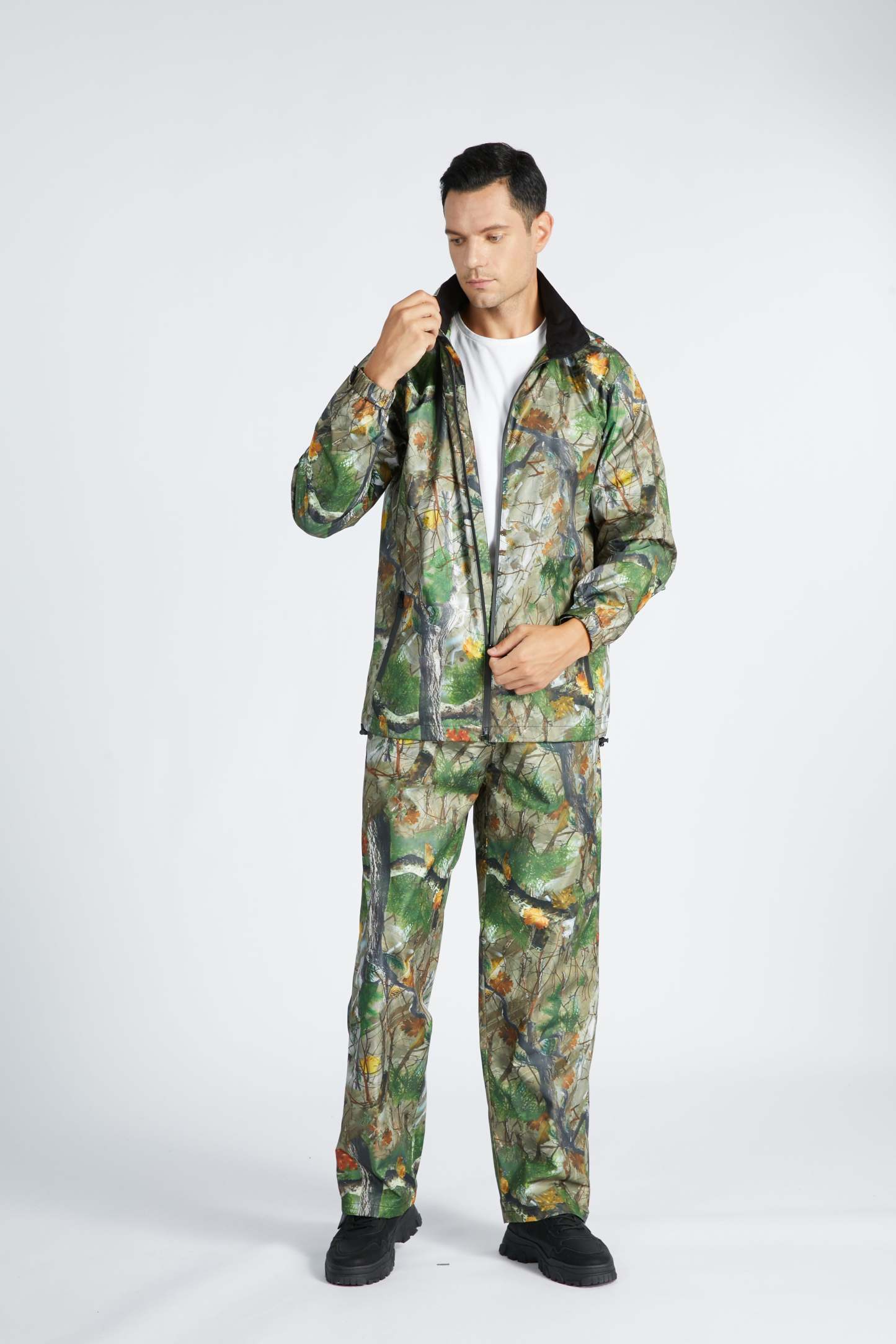 SWISSWELL Men's Lightweight Waterproof Raincoat Jacket- ZPK000806|Swisswell