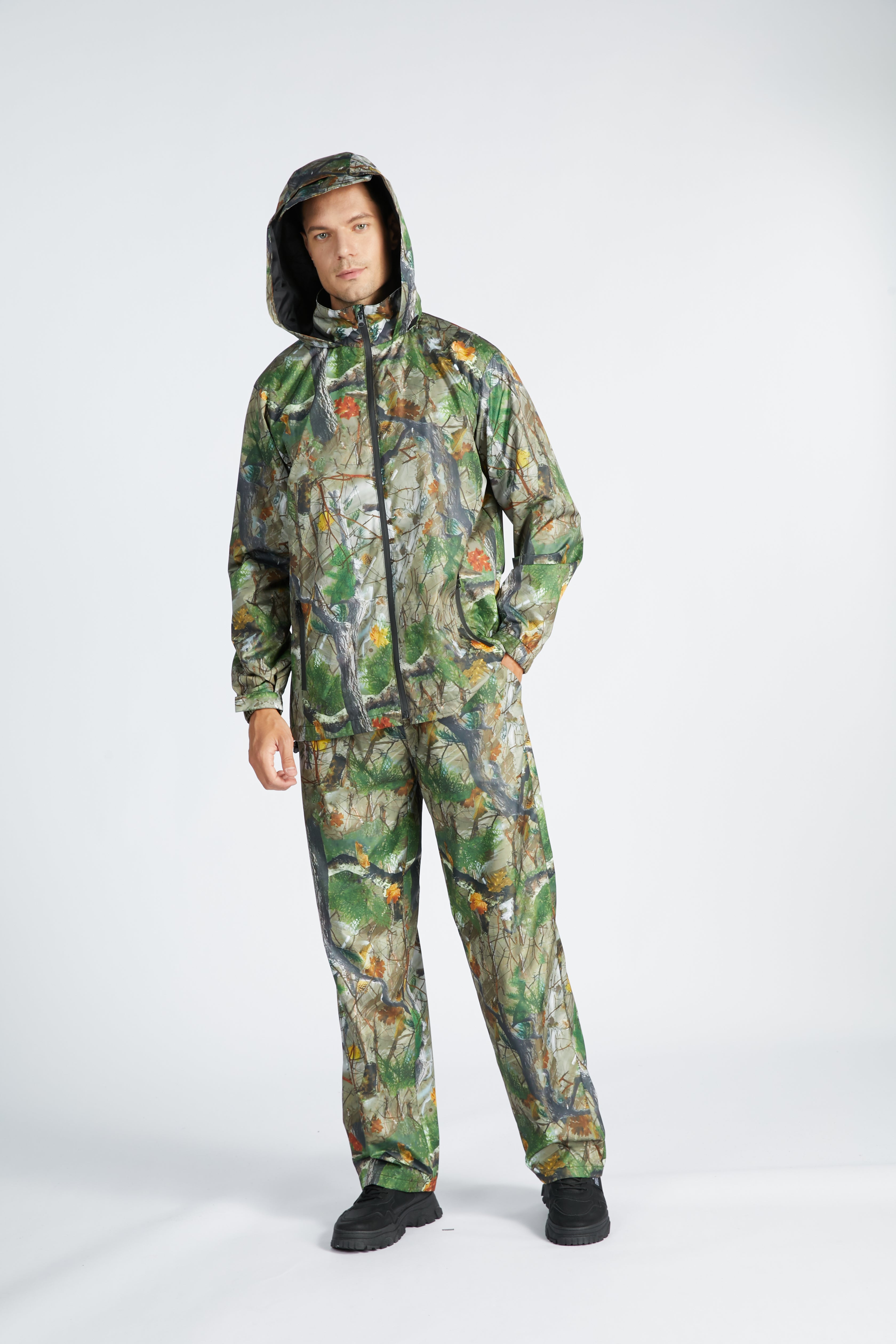 SWISSWELL Men's Lightweight Waterproof Raincoat Jacket- ZPK000806|Swisswell