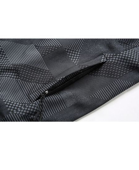 SWISSWELL Men's Striped Full Sports Waterproof Breathable Rain Jacket Windbreaker-ZPK010371|Swisswell