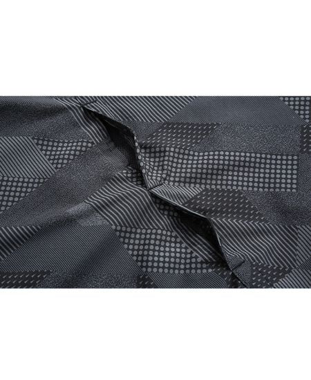 SWISSWELL Men's Striped Full Sports Waterproof Breathable Rain Jacket Windbreaker-ZPK010371|Swisswell