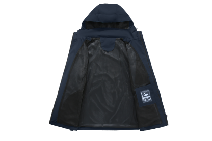 SWISSWELL Men's Windbreaker Rain Jacket Lightweight Hooded Raincoat -CUMRC01482|Swisswell