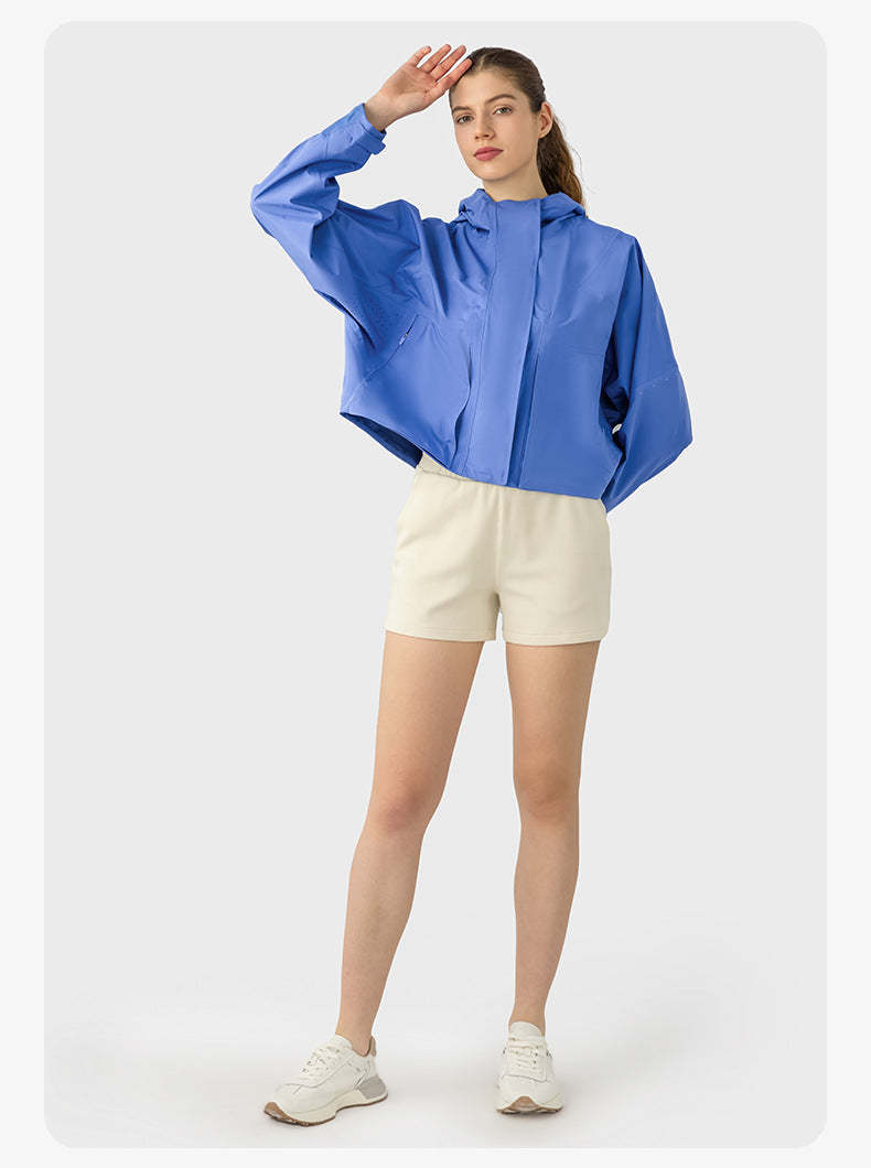 SWISSWELL Women Outdoor Sports Loose Casual Running Fitness Hooded Jacket DAW013|Swisswell