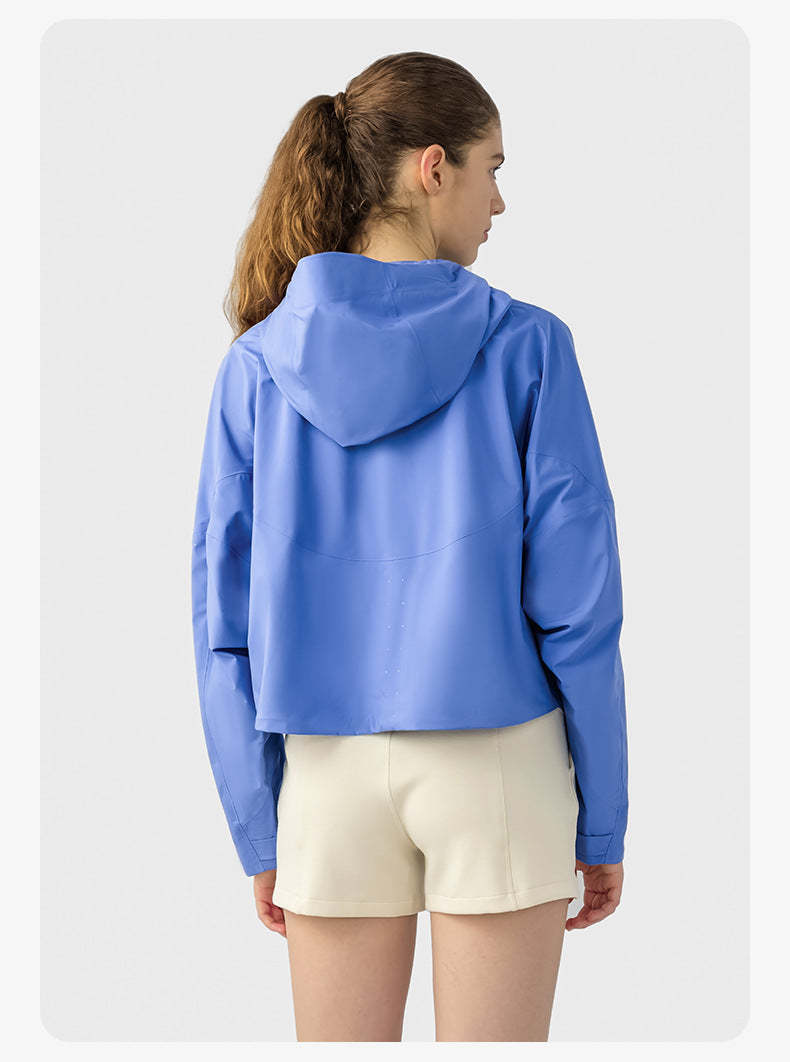 SWISSWELL Women Outdoor Sports Loose Casual Running Fitness Hooded Jacket DAW013|Swisswell