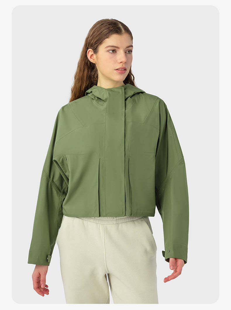 SWISSWELL Women Outdoor Sports Loose Casual Running Fitness Hooded Jacket DAW013|Swisswell