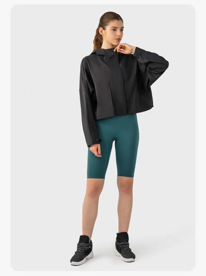 SWISSWELL Women Outdoor Sports Loose Casual Running Fitness Hooded Jacket DAW013|Swisswell