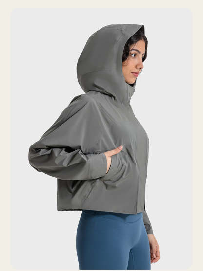 SWISSWELL Women Outdoor Sports Loose Casual Running Fitness Hooded Jacket DAW013|Swisswell