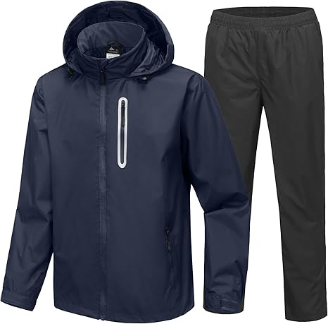 Men's Waterproof Lightweight  Outdoor Rainwear-TUMRS00209