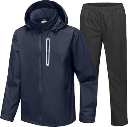 Men's Waterproof Lightweight  Outdoor Rainwear-TUMRS00209