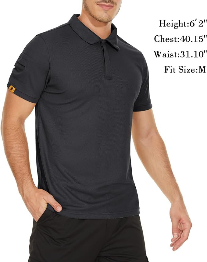 IGEEKWELL Mens Polo Shirts Short Sleeve Golf Collared Shirt Tennis T-Shirt -AUMPO00001|Swisswell