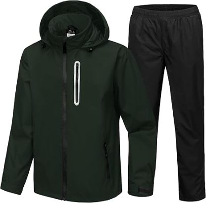 Men's Waterproof Lightweight  Outdoor Rainwear-TUMRS00209
