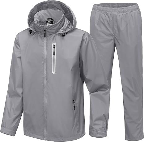 Men's Waterproof Lightweight  Outdoor Rainwear-TUMRS00209